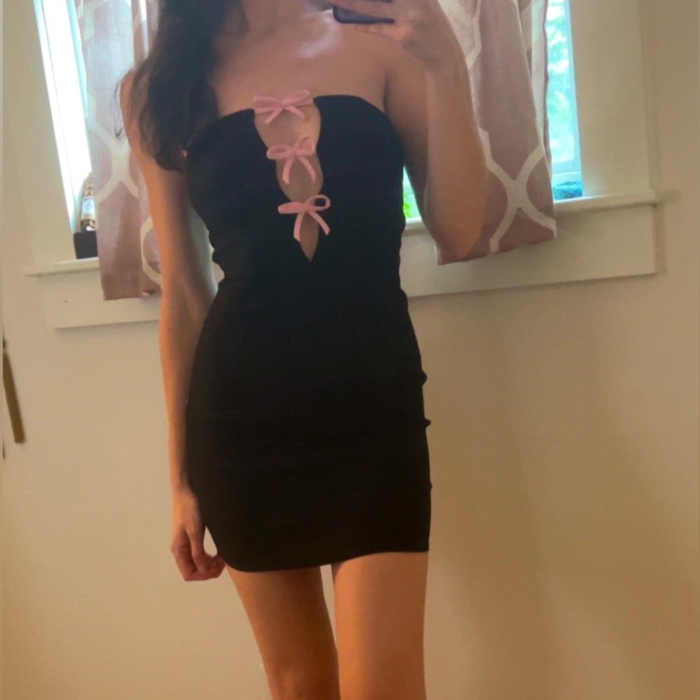 MOTEL Rocks Novara Dress Black XS New with tags